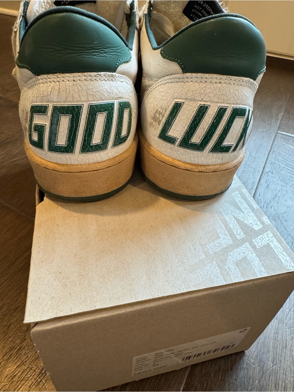 Golden Goose Ball Star “GOOD LUCK"